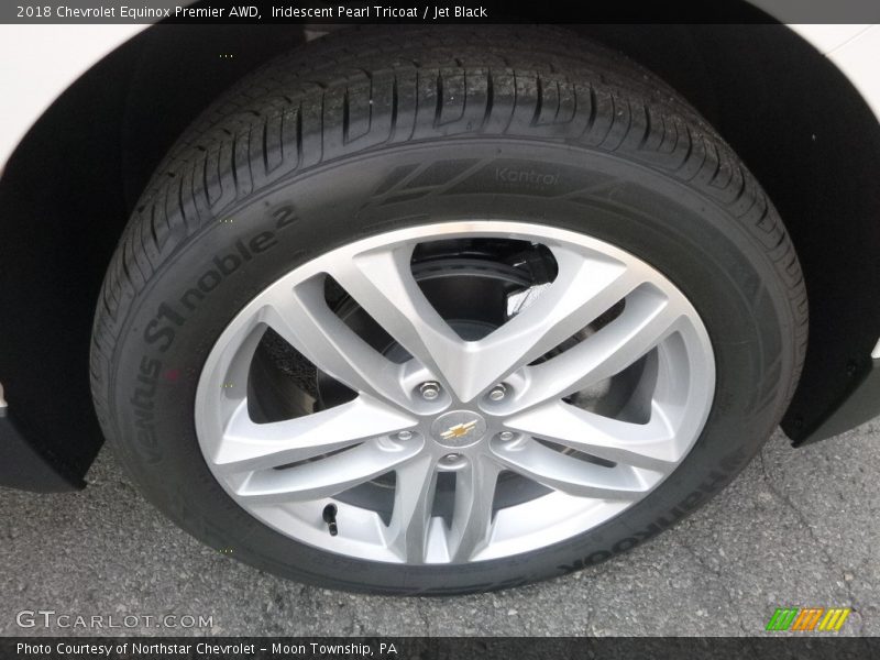 Iridescent Pearl Tricoat / Jet Black 2018 Chevrolet Equinox Premier AWD