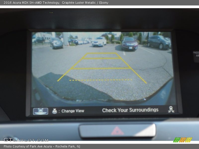 Graphite Luster Metallic / Ebony 2016 Acura MDX SH-AWD Technology