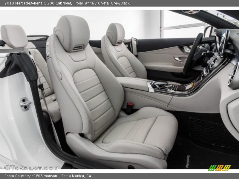  2018 C 300 Cabriolet Crystal Grey/Black Interior