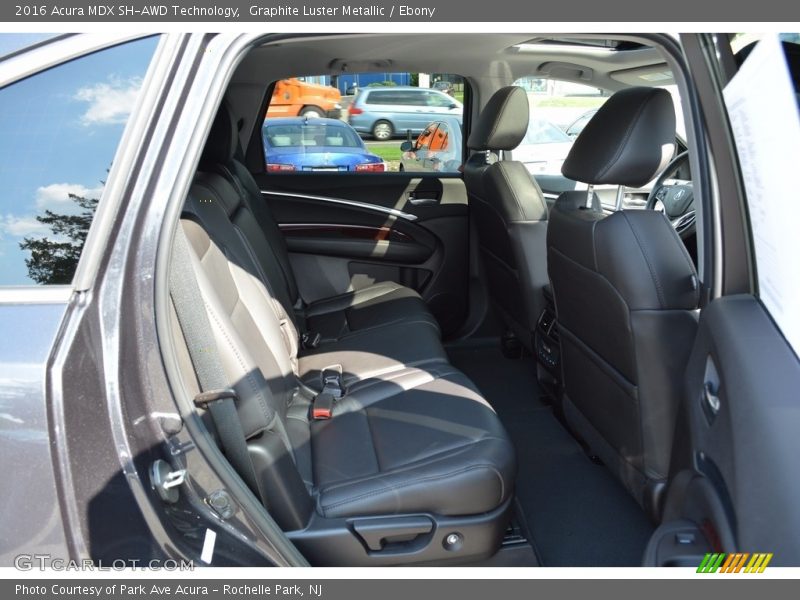 Graphite Luster Metallic / Ebony 2016 Acura MDX SH-AWD Technology