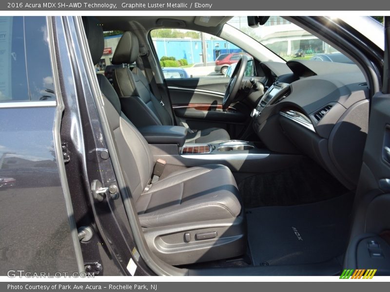 Graphite Luster Metallic / Ebony 2016 Acura MDX SH-AWD Technology