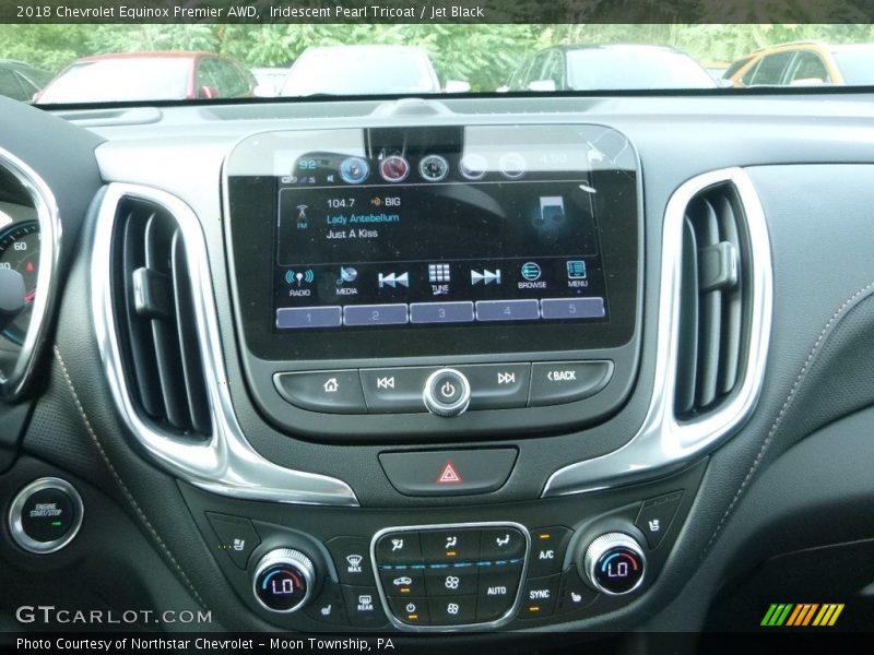Iridescent Pearl Tricoat / Jet Black 2018 Chevrolet Equinox Premier AWD