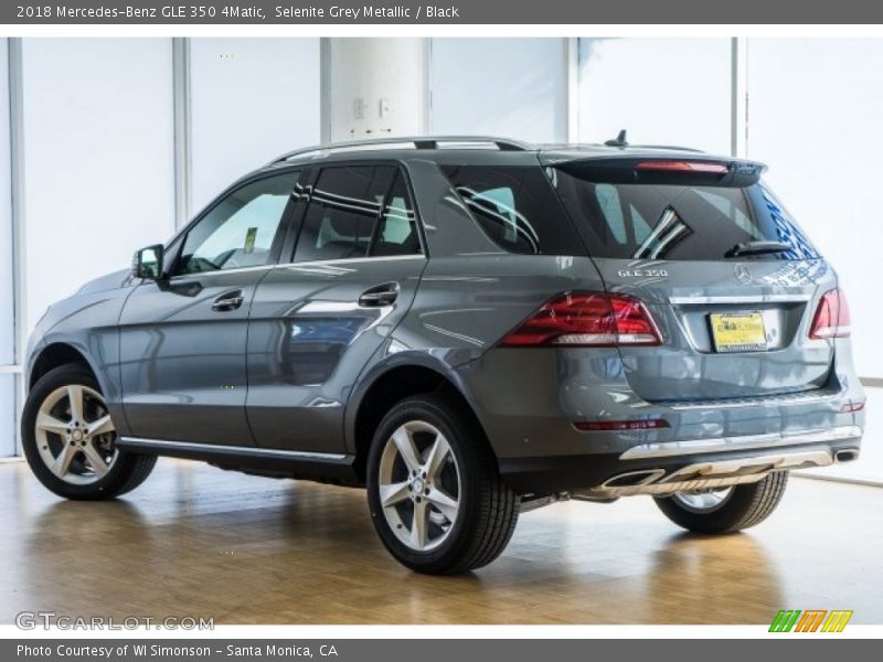 Selenite Grey Metallic / Black 2018 Mercedes-Benz GLE 350 4Matic