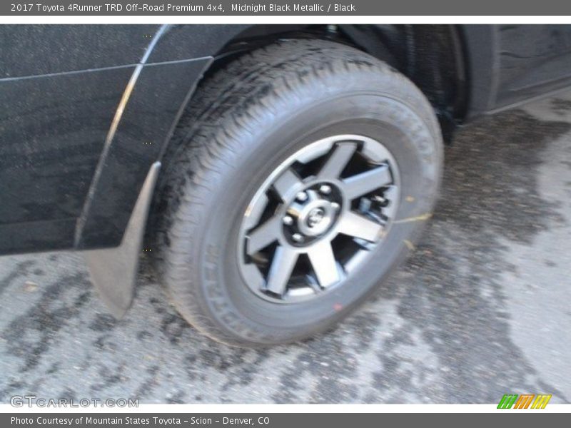 Midnight Black Metallic / Black 2017 Toyota 4Runner TRD Off-Road Premium 4x4