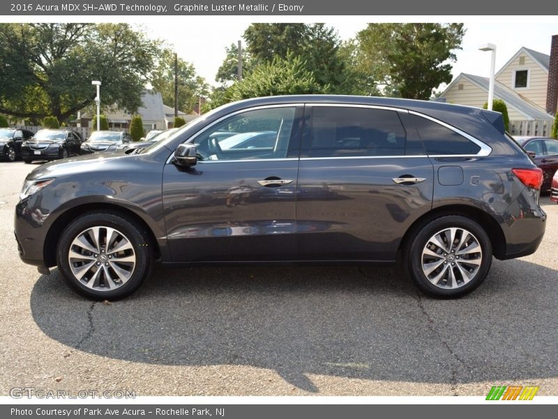 Graphite Luster Metallic / Ebony 2016 Acura MDX SH-AWD Technology