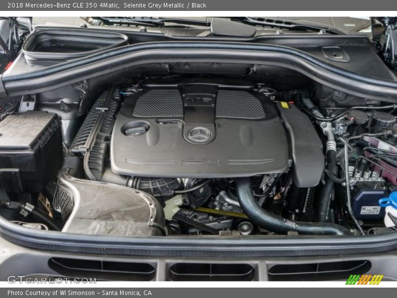 Selenite Grey Metallic / Black 2018 Mercedes-Benz GLE 350 4Matic