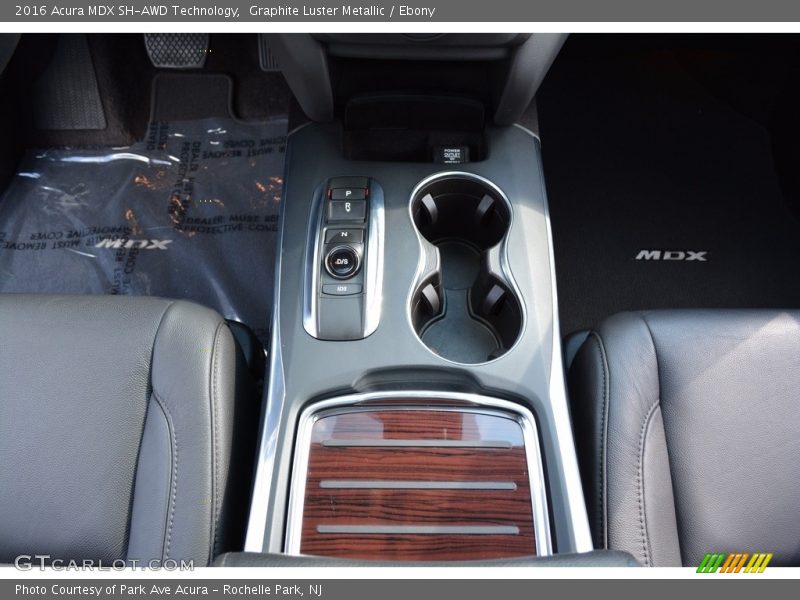 Graphite Luster Metallic / Ebony 2016 Acura MDX SH-AWD Technology