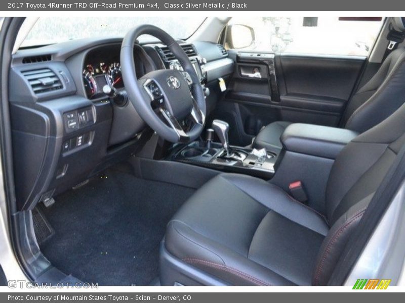 Classic Silver Metallic / Black 2017 Toyota 4Runner TRD Off-Road Premium 4x4