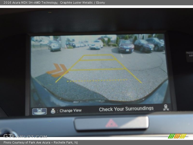 Graphite Luster Metallic / Ebony 2016 Acura MDX SH-AWD Technology