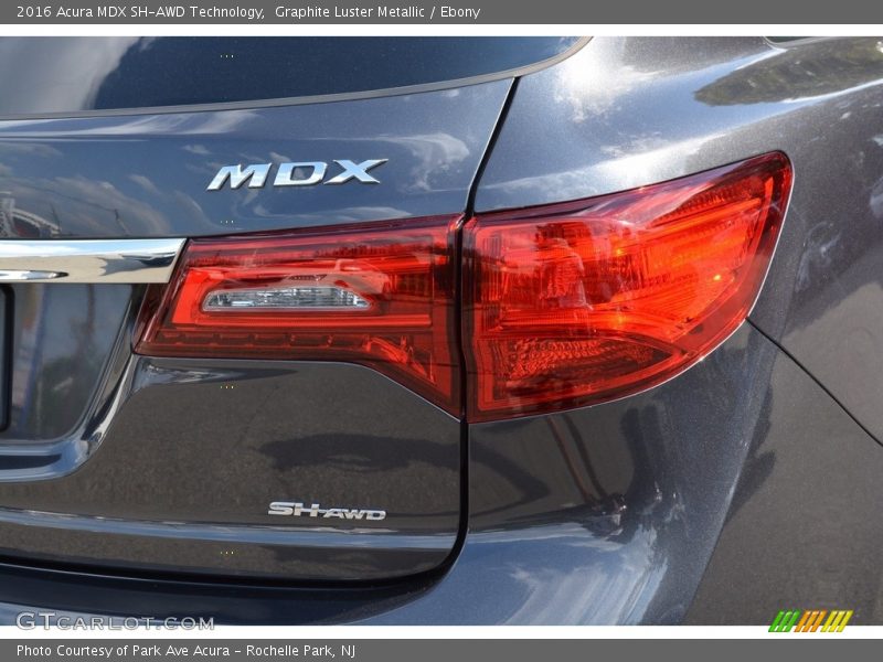 Graphite Luster Metallic / Ebony 2016 Acura MDX SH-AWD Technology