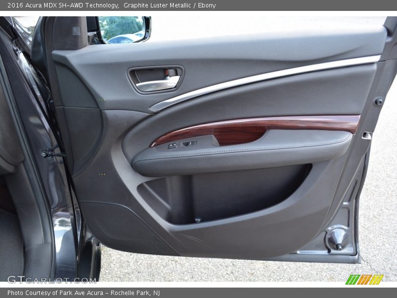 Graphite Luster Metallic / Ebony 2016 Acura MDX SH-AWD Technology