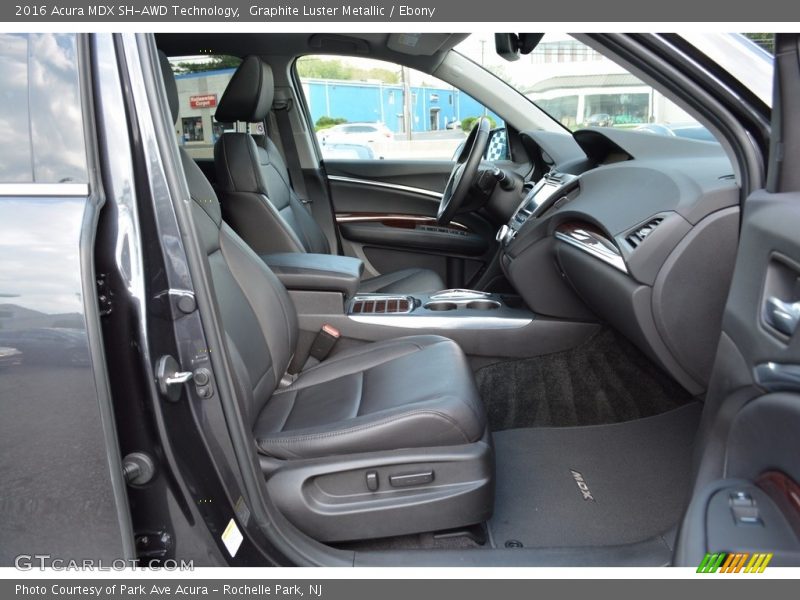 Graphite Luster Metallic / Ebony 2016 Acura MDX SH-AWD Technology