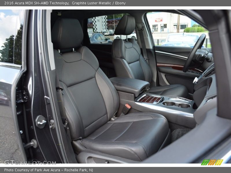 Graphite Luster Metallic / Ebony 2016 Acura MDX SH-AWD Technology