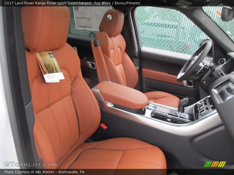 Fuji White / Ebony/Pimento 2017 Land Rover Range Rover Sport Supercharged