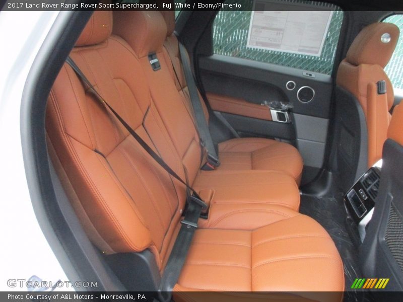 Fuji White / Ebony/Pimento 2017 Land Rover Range Rover Sport Supercharged