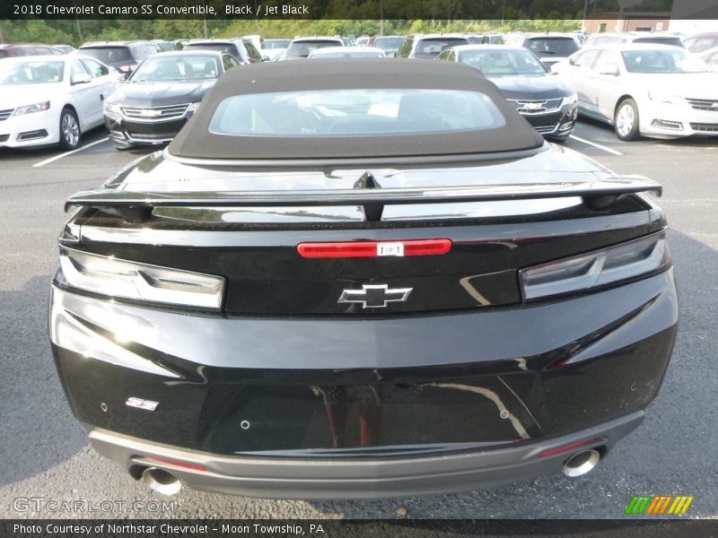 Black / Jet Black 2018 Chevrolet Camaro SS Convertible
