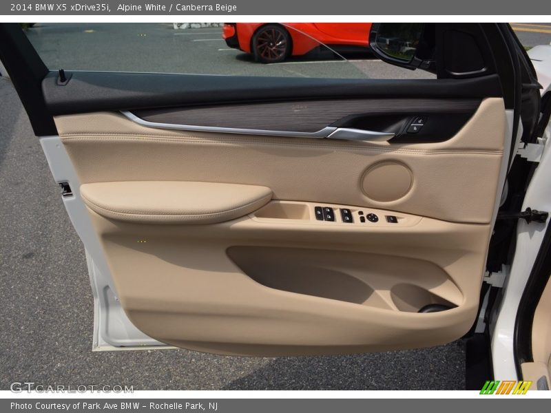 Alpine White / Canberra Beige 2014 BMW X5 xDrive35i