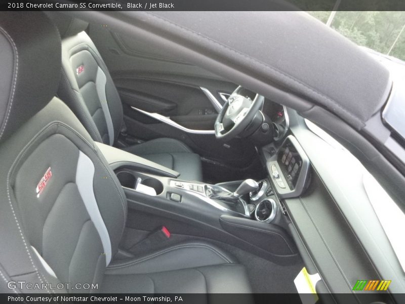 Black / Jet Black 2018 Chevrolet Camaro SS Convertible