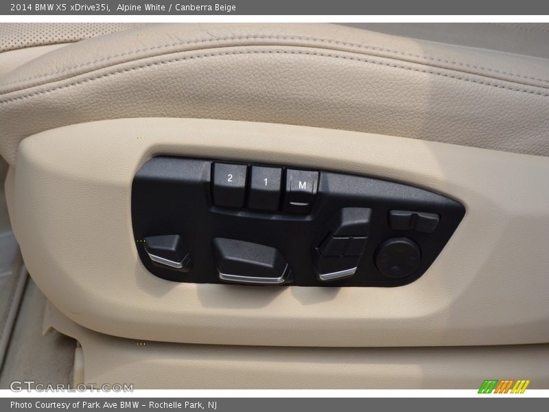 Alpine White / Canberra Beige 2014 BMW X5 xDrive35i