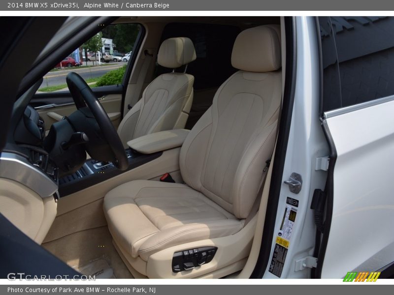 Alpine White / Canberra Beige 2014 BMW X5 xDrive35i