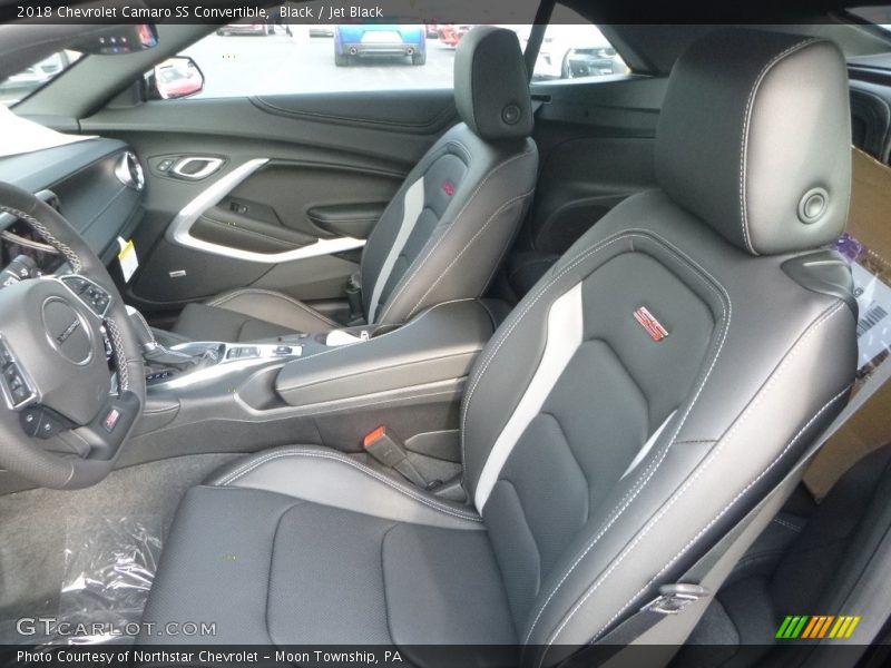 Front Seat of 2018 Camaro SS Convertible