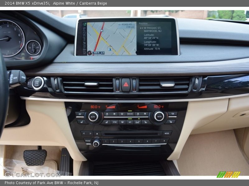 Alpine White / Canberra Beige 2014 BMW X5 xDrive35i
