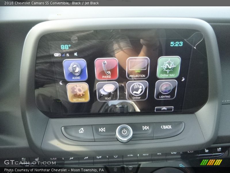 Black / Jet Black 2018 Chevrolet Camaro SS Convertible