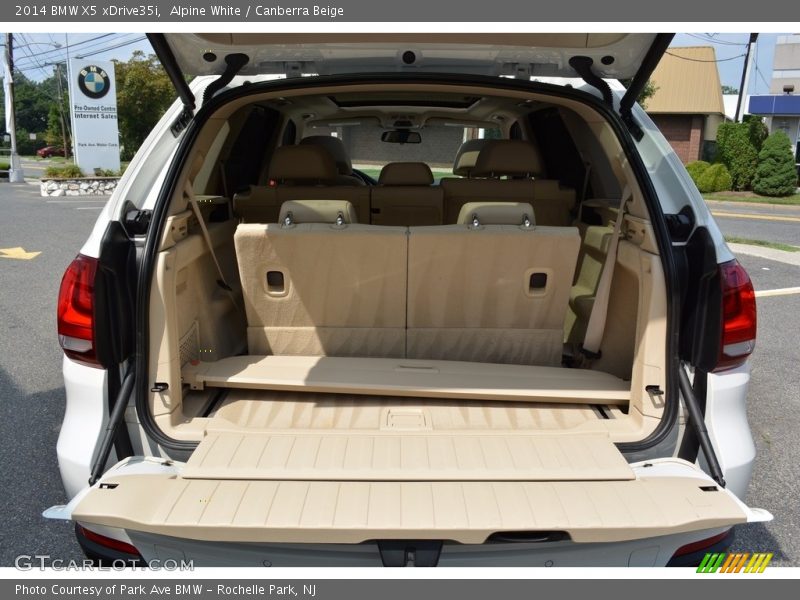 Alpine White / Canberra Beige 2014 BMW X5 xDrive35i