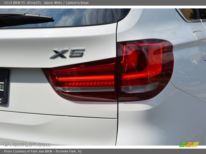 Alpine White / Canberra Beige 2014 BMW X5 xDrive35i