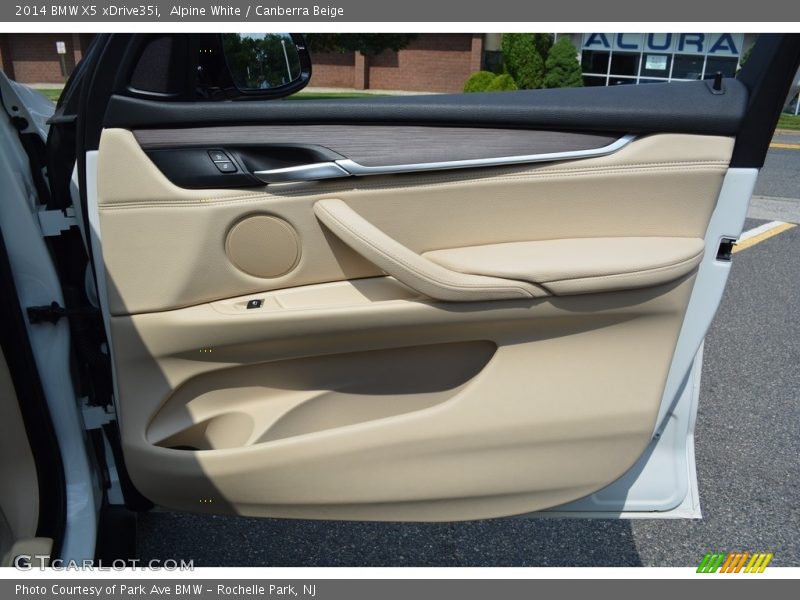 Alpine White / Canberra Beige 2014 BMW X5 xDrive35i