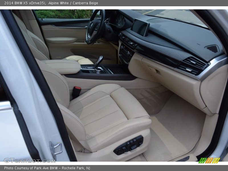 Alpine White / Canberra Beige 2014 BMW X5 xDrive35i