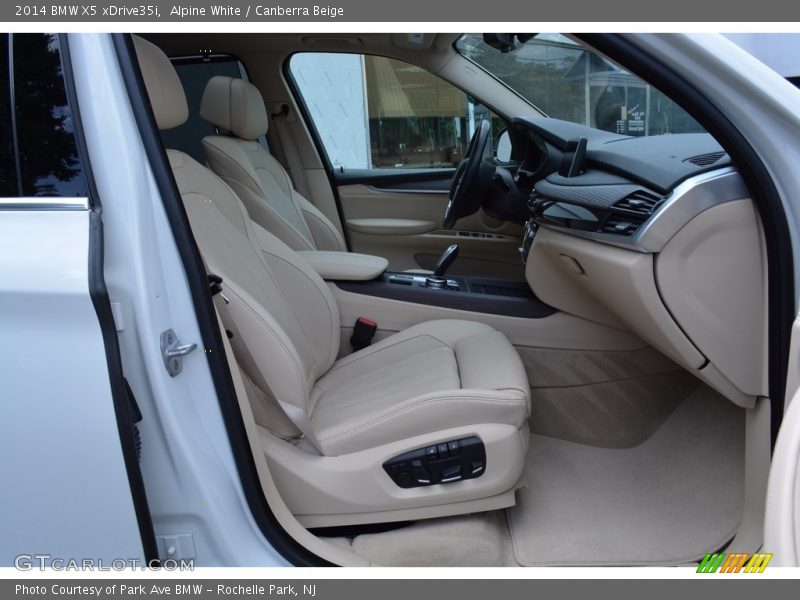 Alpine White / Canberra Beige 2014 BMW X5 xDrive35i