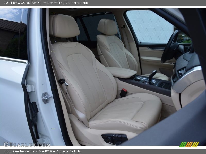 Alpine White / Canberra Beige 2014 BMW X5 xDrive35i