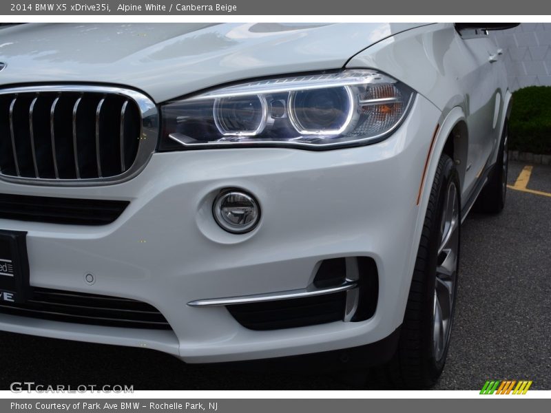 Alpine White / Canberra Beige 2014 BMW X5 xDrive35i