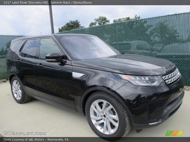 Santorini Black / Ebony/Ebony 2017 Land Rover Discovery HSE