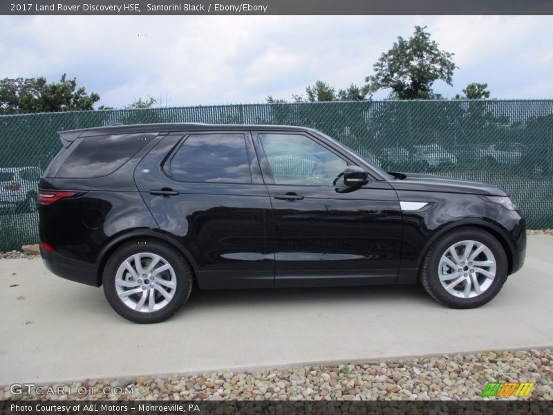 Santorini Black / Ebony/Ebony 2017 Land Rover Discovery HSE