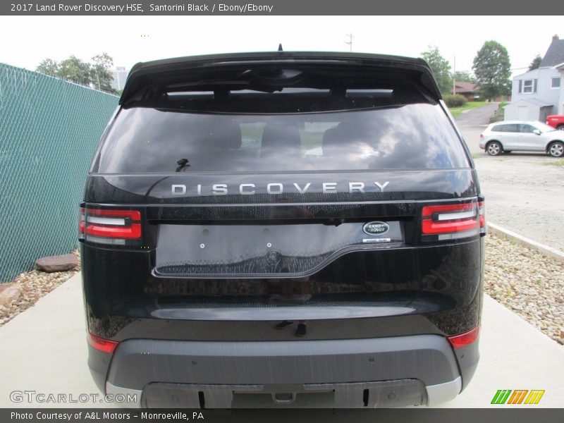 Santorini Black / Ebony/Ebony 2017 Land Rover Discovery HSE