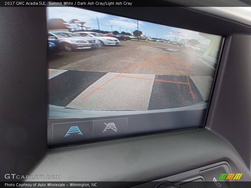 Summit White / Dark Ash Gray/Light Ash Gray 2017 GMC Acadia SLE