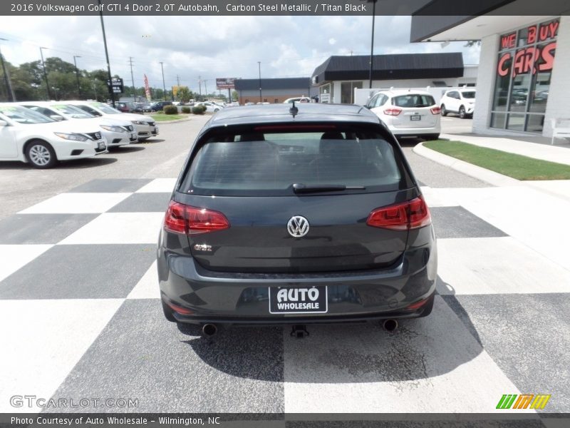 Carbon Steel Metallic / Titan Black 2016 Volkswagen Golf GTI 4 Door 2.0T Autobahn