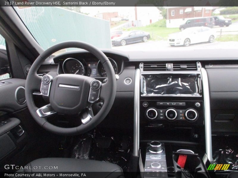 Santorini Black / Ebony/Ebony 2017 Land Rover Discovery HSE