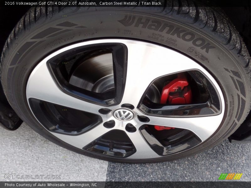 Carbon Steel Metallic / Titan Black 2016 Volkswagen Golf GTI 4 Door 2.0T Autobahn