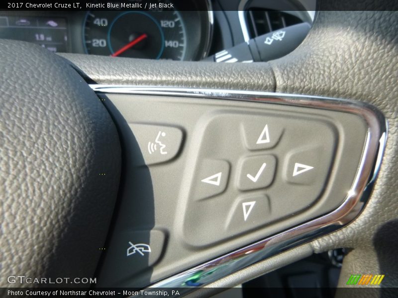 Kinetic Blue Metallic / Jet Black 2017 Chevrolet Cruze LT