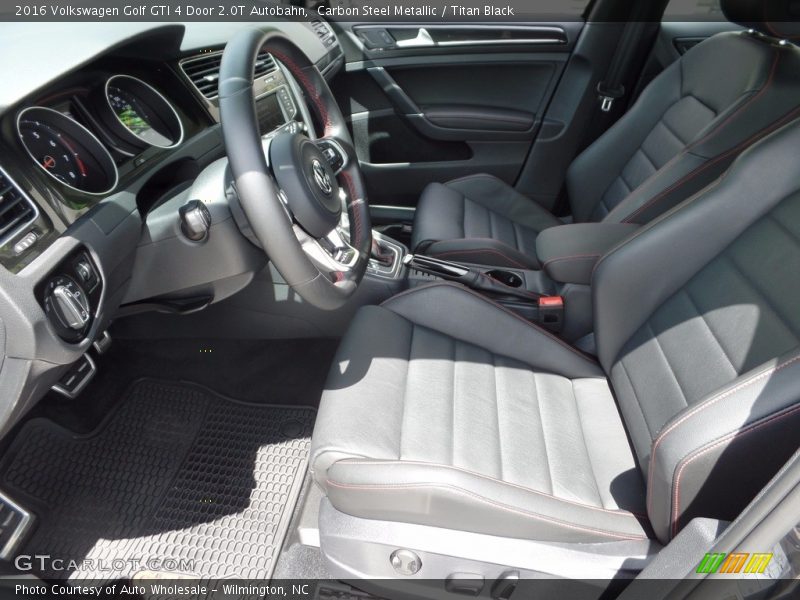 Carbon Steel Metallic / Titan Black 2016 Volkswagen Golf GTI 4 Door 2.0T Autobahn