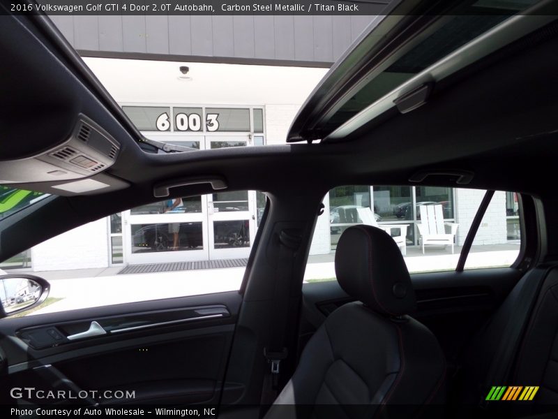 Carbon Steel Metallic / Titan Black 2016 Volkswagen Golf GTI 4 Door 2.0T Autobahn