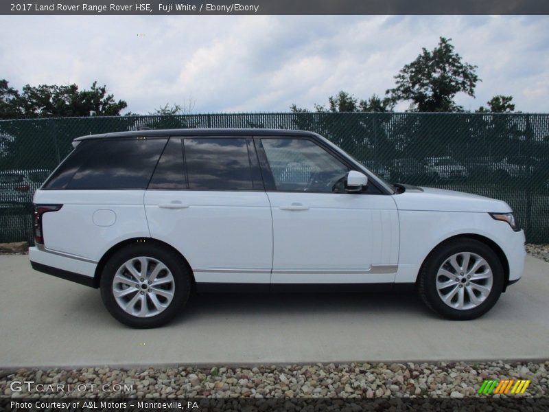 Fuji White / Ebony/Ebony 2017 Land Rover Range Rover HSE