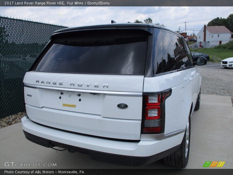 Fuji White / Ebony/Ebony 2017 Land Rover Range Rover HSE