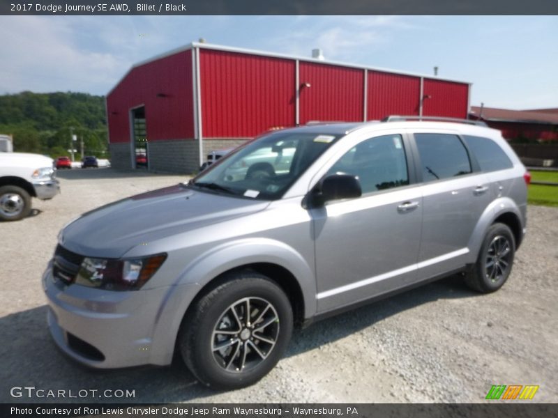 Billet / Black 2017 Dodge Journey SE AWD