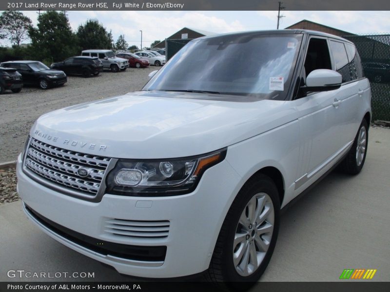 Fuji White / Ebony/Ebony 2017 Land Rover Range Rover HSE