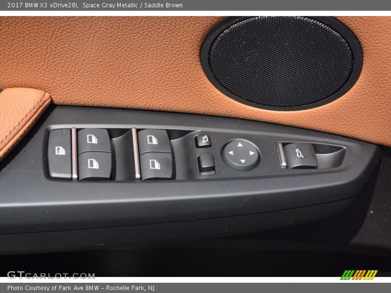 Space Gray Metallic / Saddle Brown 2017 BMW X3 xDrive28i