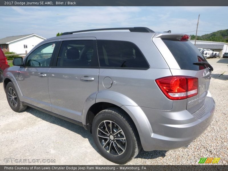 Billet / Black 2017 Dodge Journey SE AWD